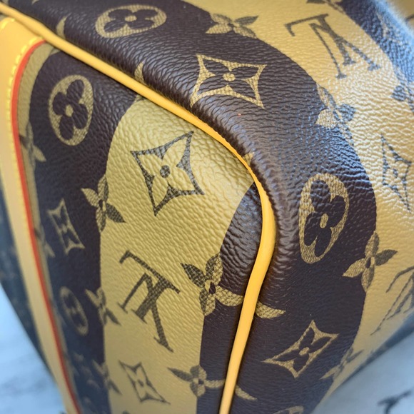Louis Vuitton Nigo Keepall 2 monogram reverse stripe 50 Bandouliere travel bag - Picture 14 of 16
